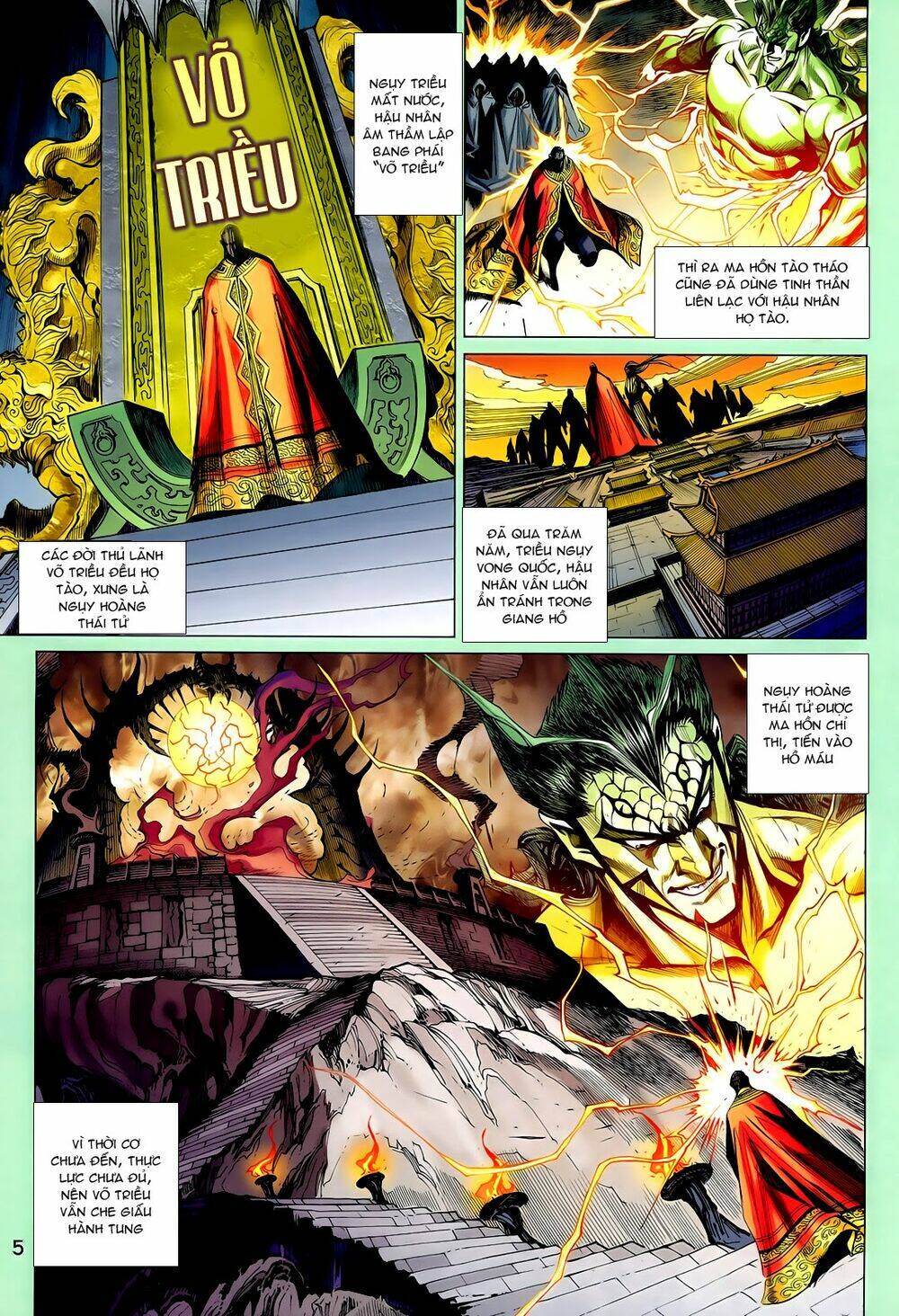 thần binh vấn thiên chapter 14 5