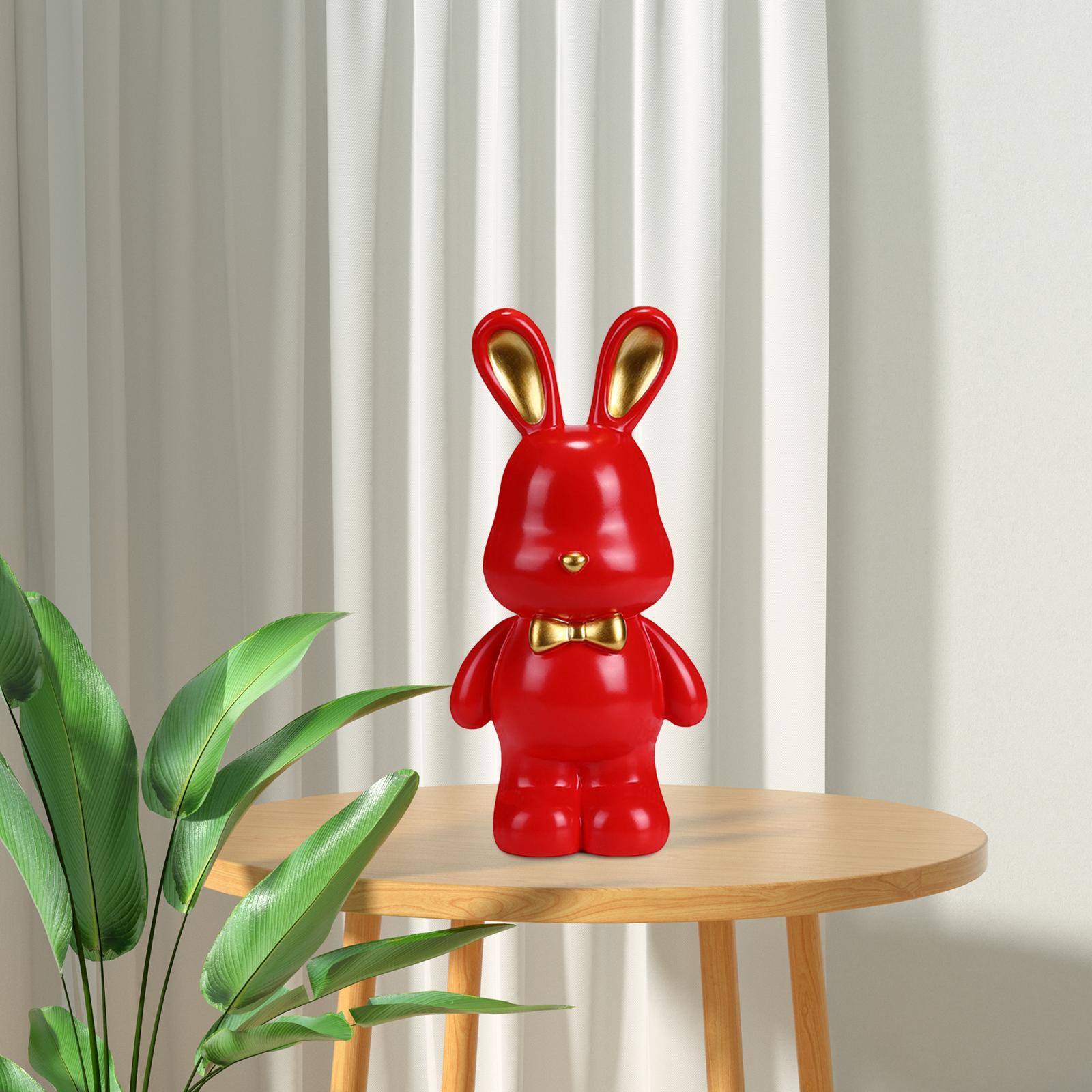 Money Box Animal Bunny Figurines Rabbit Piggy Bank for Adults and Kids