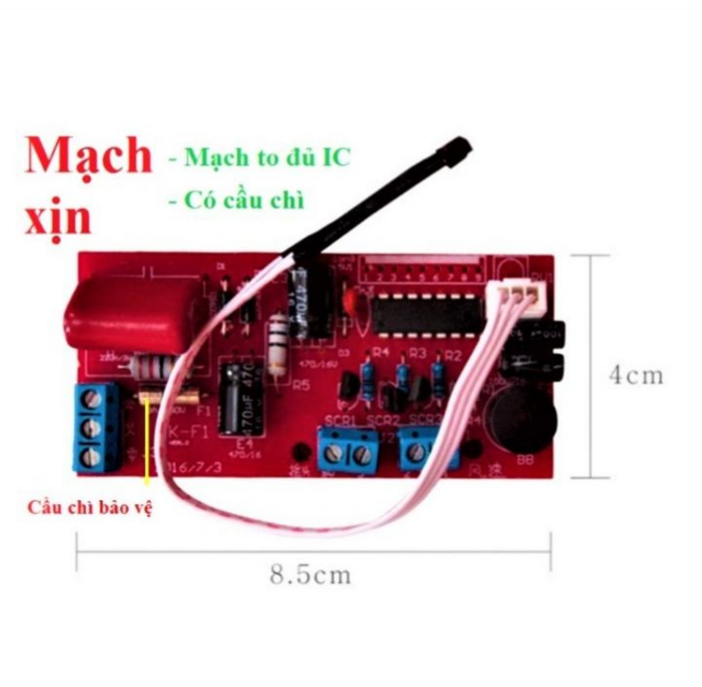 MẠCH ĐIỀU KHIỂN QUẠT TỪ XA THÔNG MINH MẪU MỚI TIỆN DỤNG HÀNG CHẤT LƯỢNG
