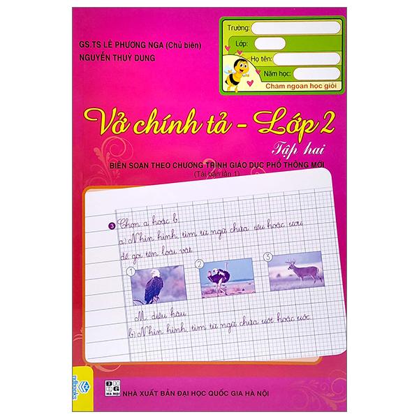 Vở Chính Tả Lớp 2 - Tập 2