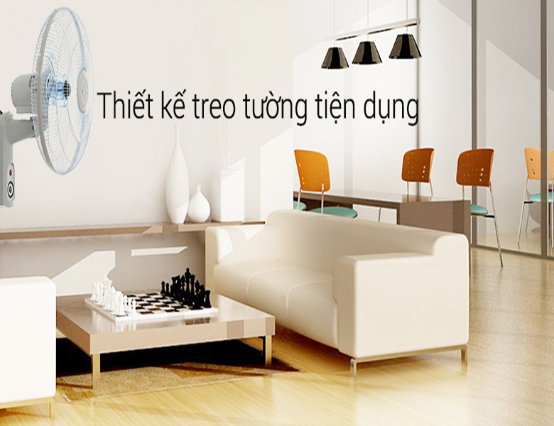 Quạt treo tường VF4015 - Hàng Chính Hãng