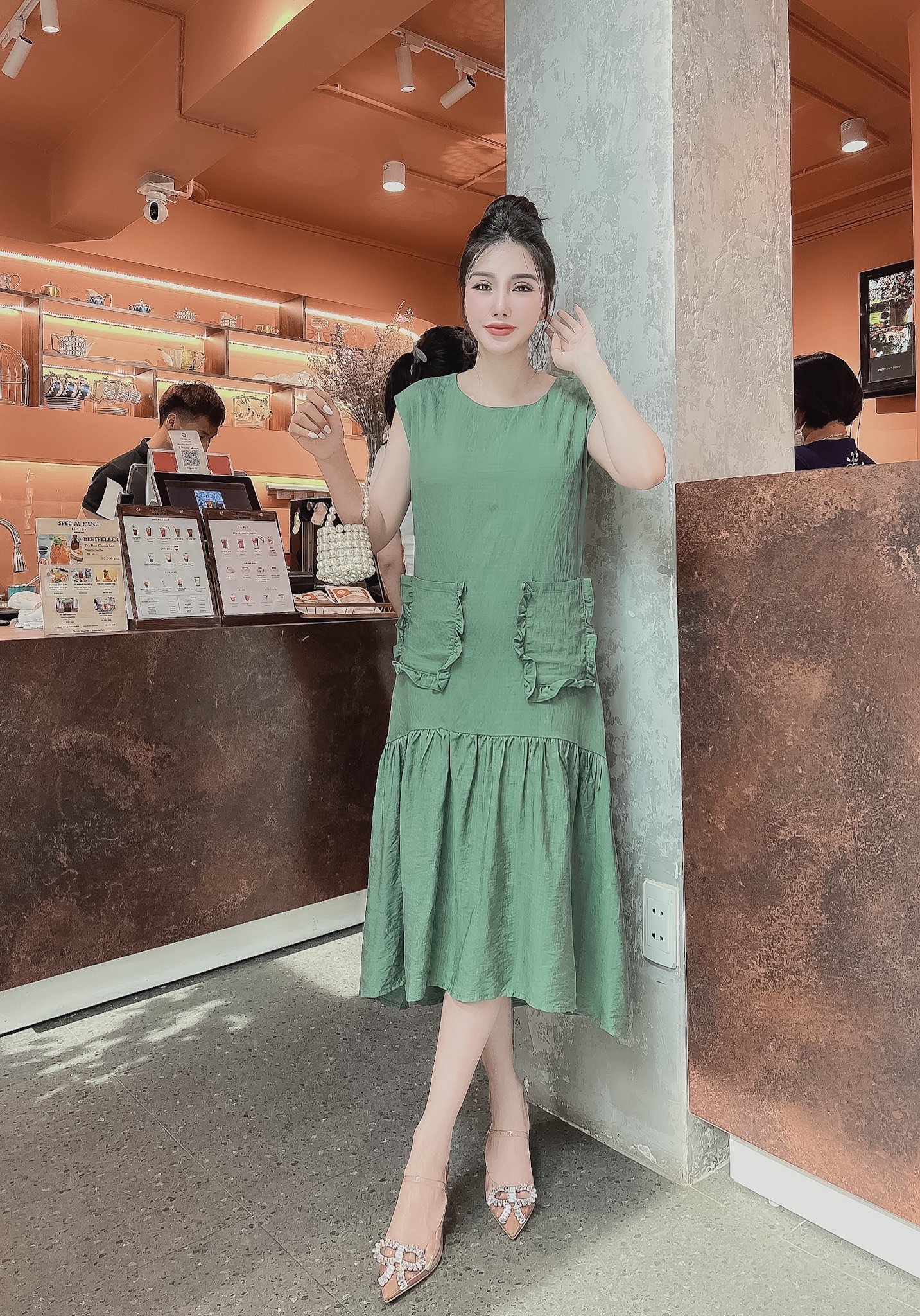 ĐẦM SUÔN LINE KHÁNH LINH PHỐI TÚI – M016