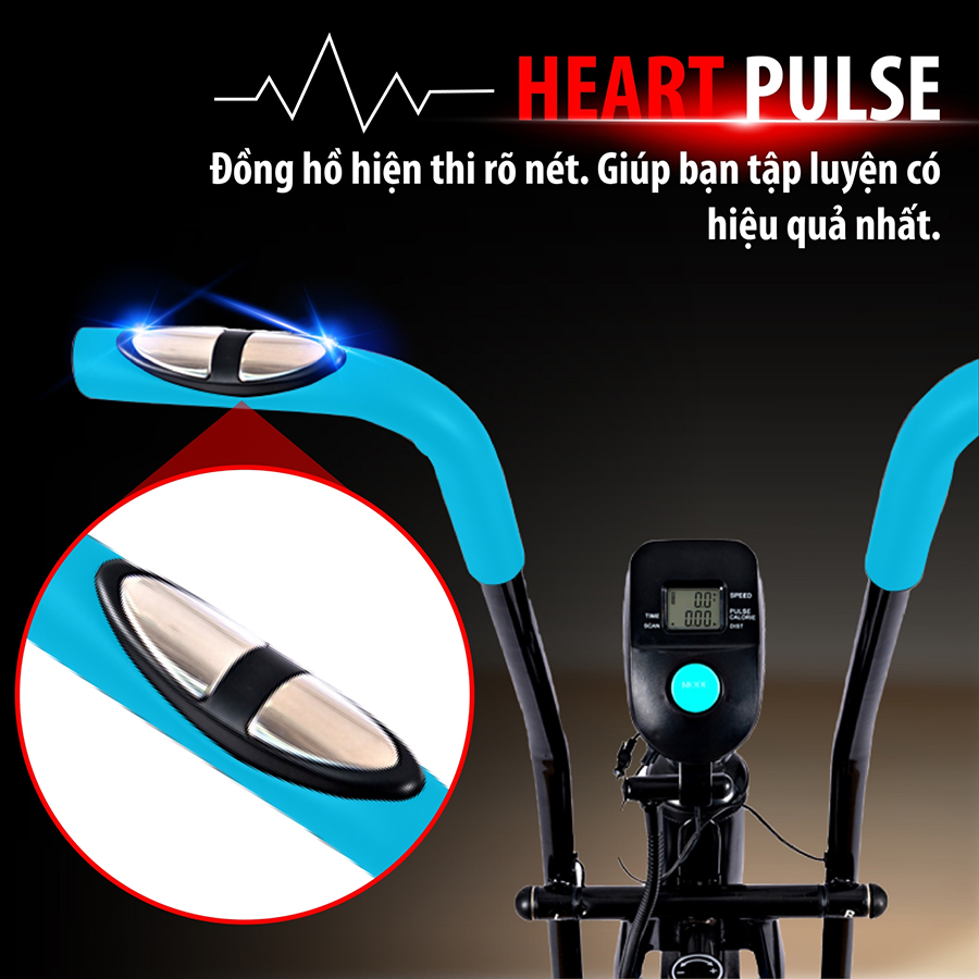 BG-Xe đạp tập thể dục kết hợp tay chân 8701 / 8703 tập luyện trong nhà