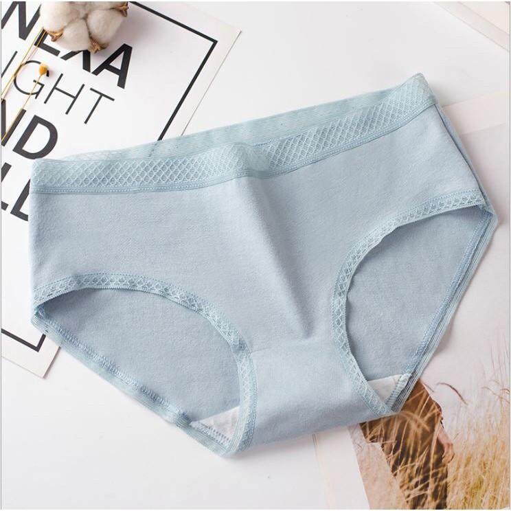 5 quần lót cotton cạp lưới kháng khuẩn chất mát xuất Nhật siêu đẹp