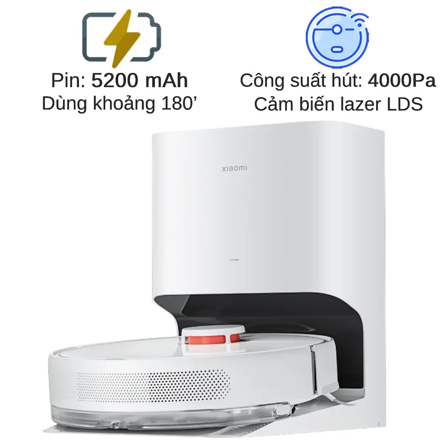 Máy Hút Bụi (Vacuum) Xiaomi Robot Vacuum X10 EU(BHR6068EU)