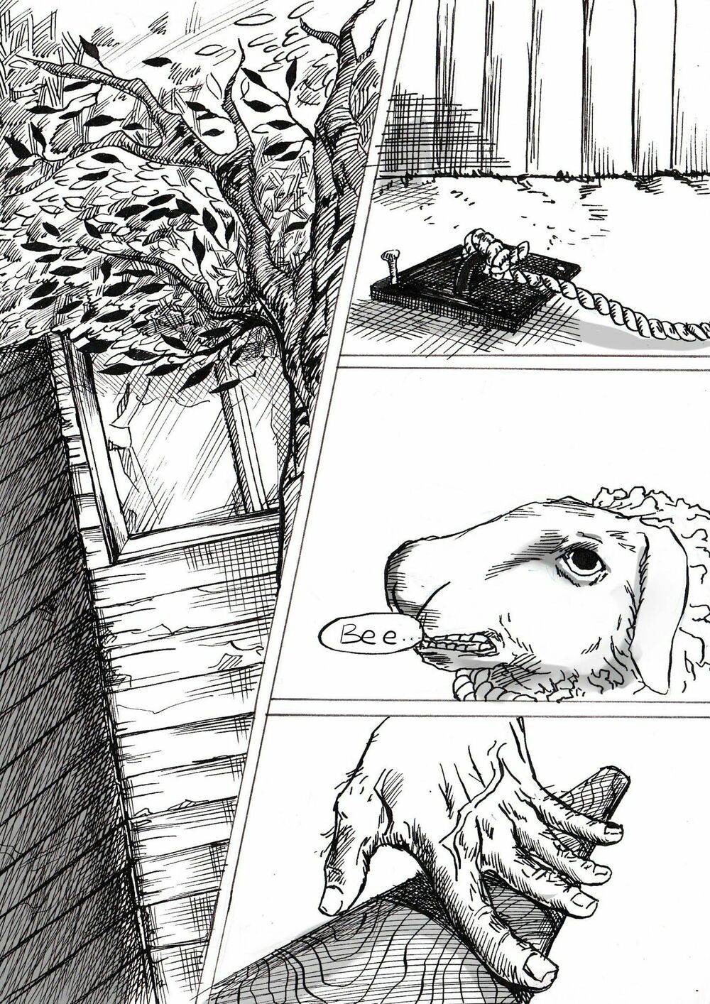 the artway to eat the sheep. chapter 1 7