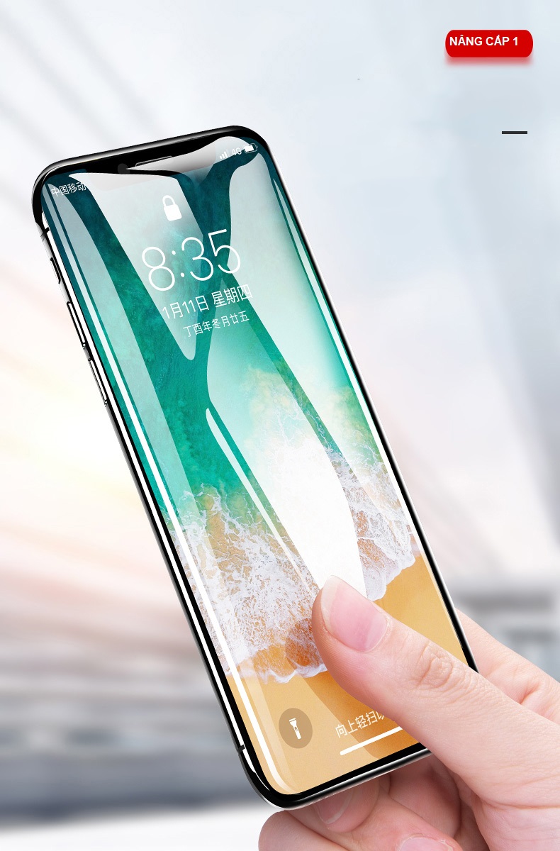 Miếng Dán Kính Cường Lực 9H Dành Cho Iphone XS Max. Bảo Vệ Màn Hình Chống Trày Xước, Chống Nước, Chống Rơi Vỡ