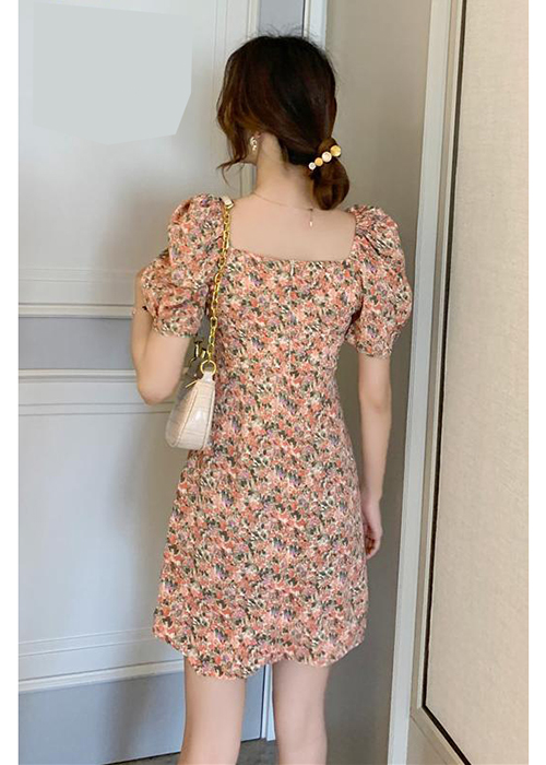 Đầm Hoa Vạt Xéo Thời Trang