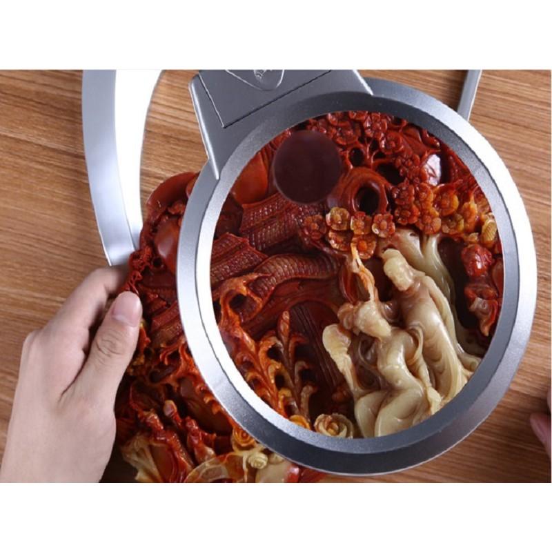 Kính lúp để bàn đế tròn