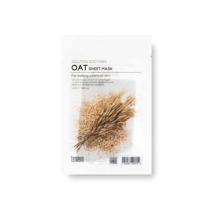 Mặt nạ dưỡng ẩm, sáng da, cấp nước Tenzero Solution Moisturizing Sheet Mask 25ml