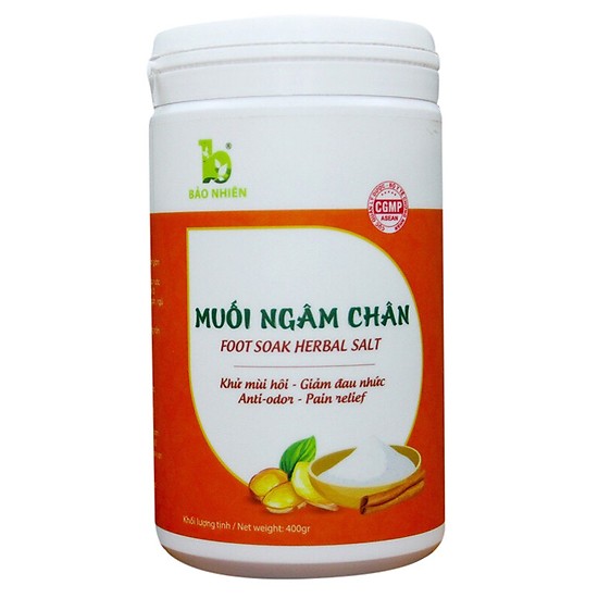 Combo 2 muối ngâm chân - Khử mùi hôi hiệu quả, làm giảm đau nhức chân