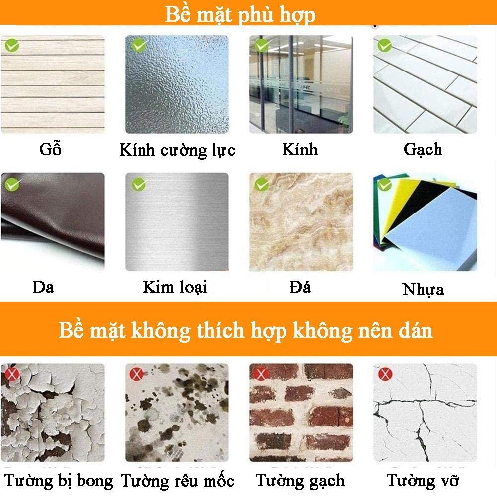 Miếng Dán Kệ Nhà Tắm, Miếng Dán Dự Phòng Dán Tường Chịu Lực Tốt