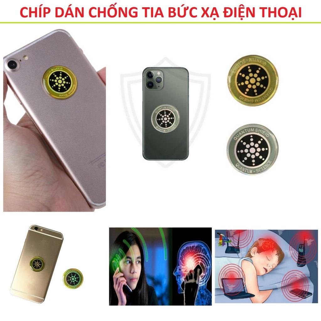 Chíp dán điện thoại triêt sóng chống tia bức xạ điện từ bảo vệ sức khỏe hàng chất lượng cao
