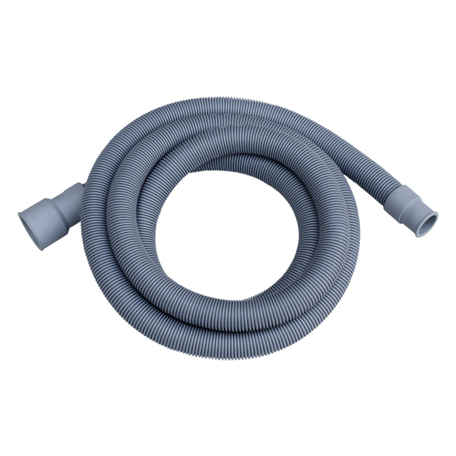 Washing Machine Drain Hose Flexible Universal Fit Replacement Accessory 1m