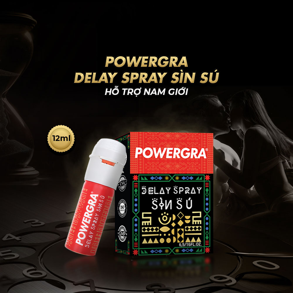 Xịt vệ sinh nam giới Powergra SINSU - Chai 12ml