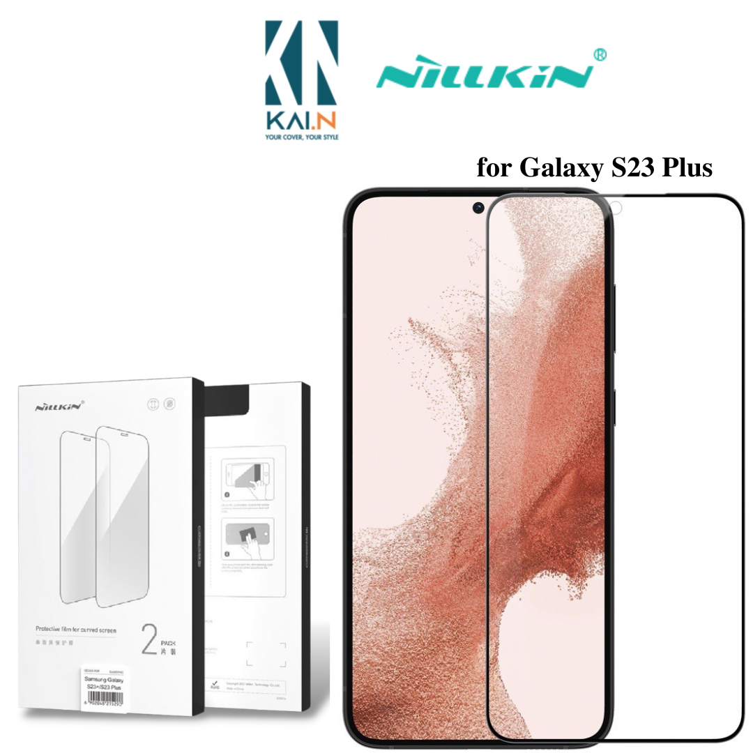 Miếng Dán Màn Hình Dành Cho Samsung Galaxy S23 Ultra / S23 Plus Nillkin Impact Resistant Curved Film (Bộ 2 Miếng) - Hàng Chính Hãng