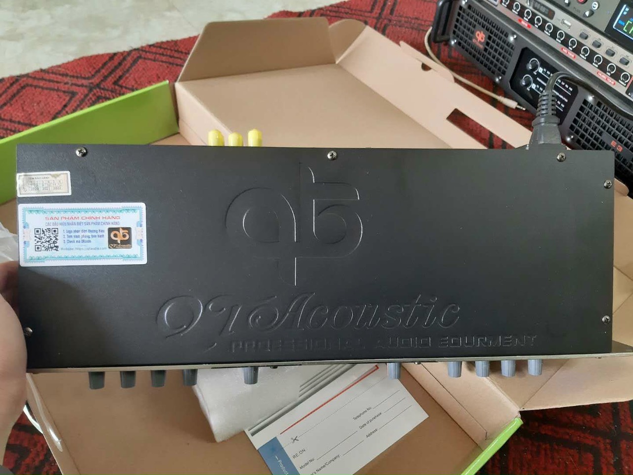 Nâng tiếng  QT audiotic Q900 Ultra