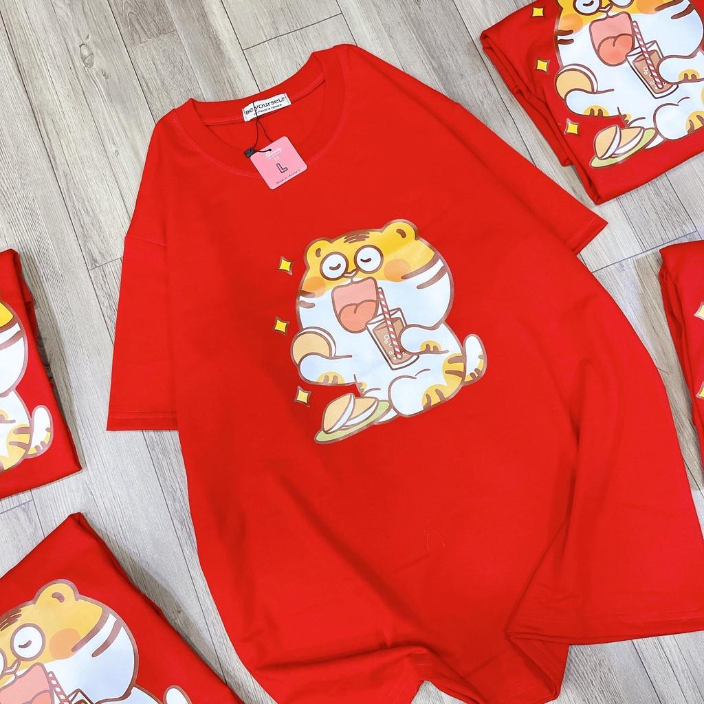 Áo Thun Tay Ngắn Unisex Đủ Size M L XL - CỌP ĂN BÁNH RÁN