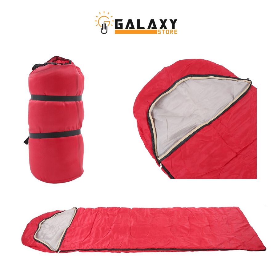 Combo Tiện Ích 2 Túi Ngủ Giữ Ấm Galaxy Store GSTNC2 Dành Cho 2 Người Đi Phượt Du Lịch Dã Ngoại Cắm Trại