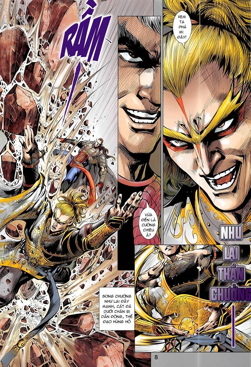 thần chưởng chapter 5 8