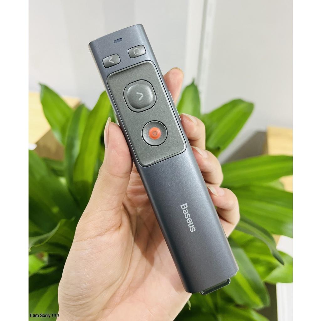 Bút Laser trình chiếu Baseus Orange Dot Wireless Presenter cho Laptop/ Macbook - hàng chính hãng Baseus