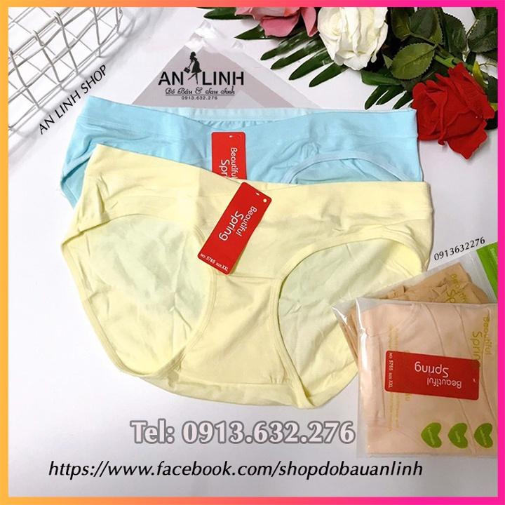 Quần Lót Cotton Co Giãn Thoải Mái Dành Cho Mẹ Bầu