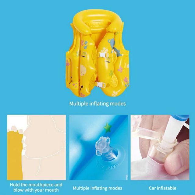 Áo phao bơi cho bé đủ size S M L