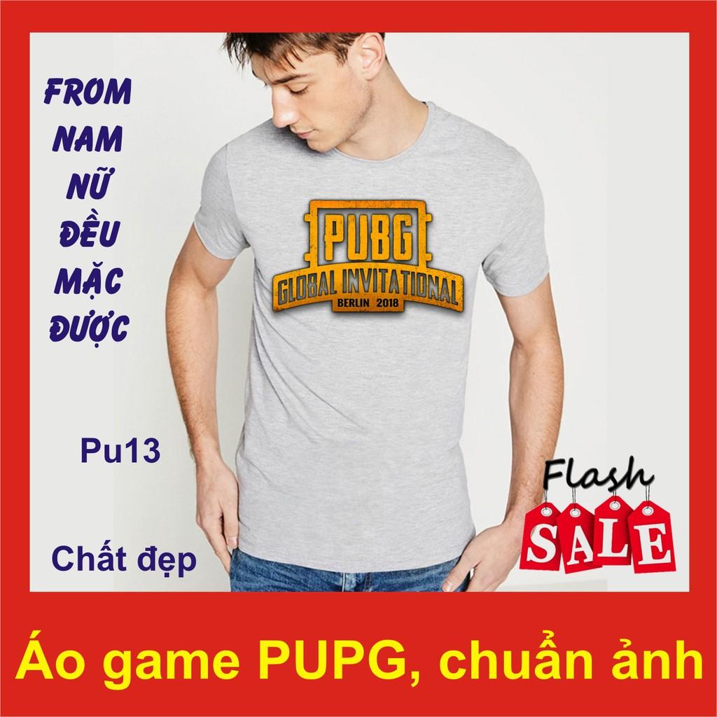 Áo thun PUPG 13, game, bao đổi trả chất đẹp