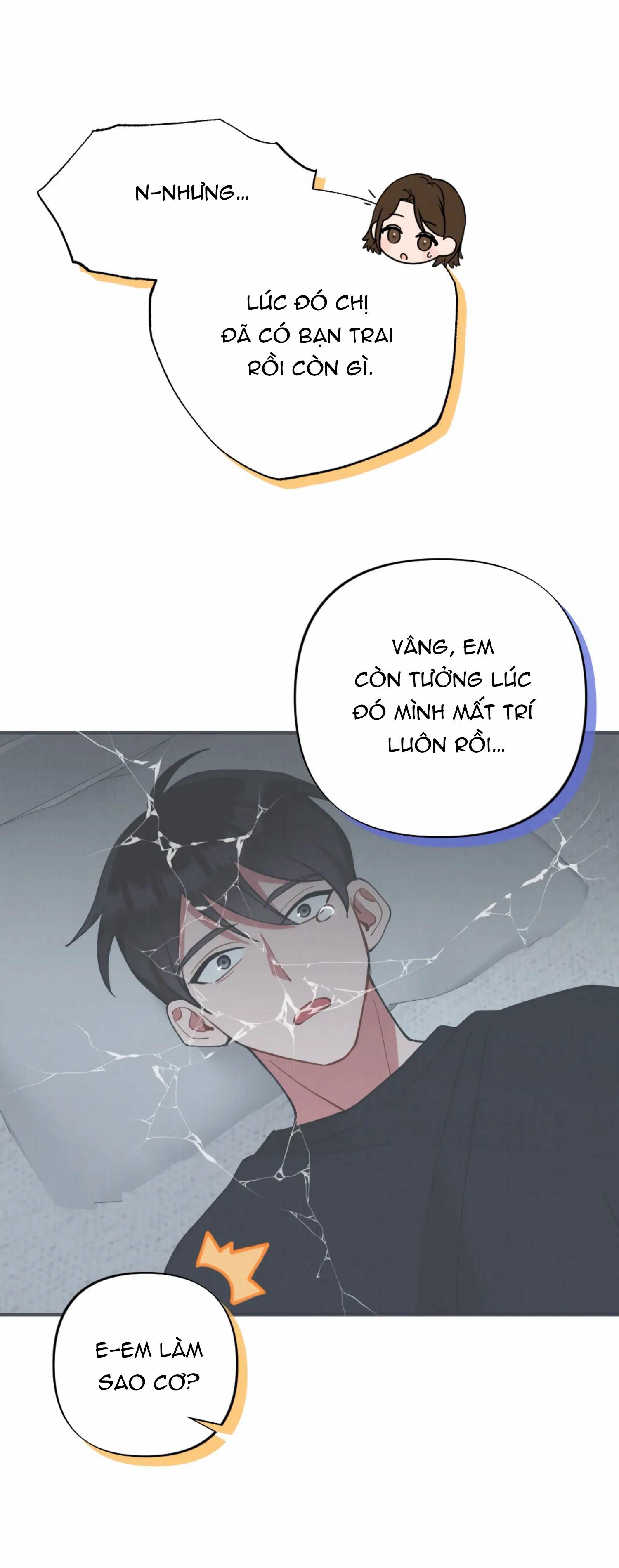 [18+] bạn của em trai không thể to như vậy! chapter 11.1 37