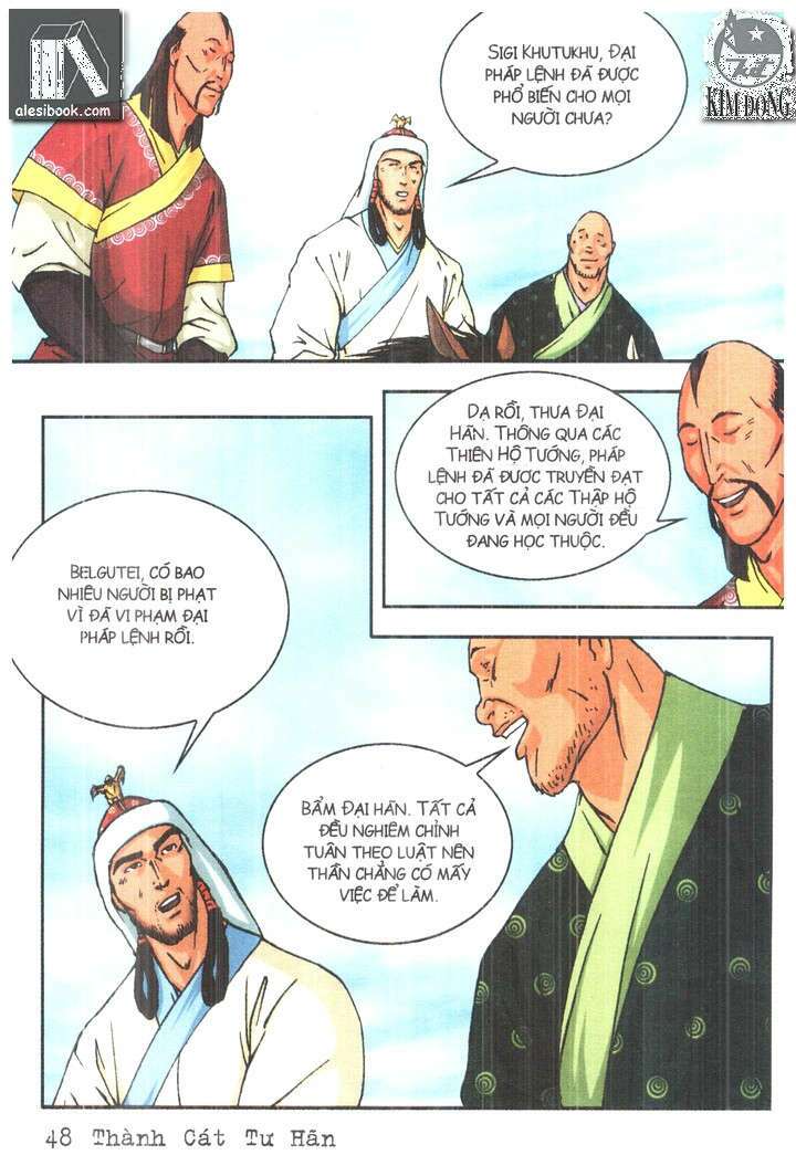 thành cát tư hãn chapter 57 2