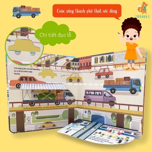 Sách Tương Tác Lật Mở 3D - Khám Phá Thế Giới Nhỏ Cho Trẻ 0 - 12 Tuổi - Nhiều Chủ Đề - Tnbooks