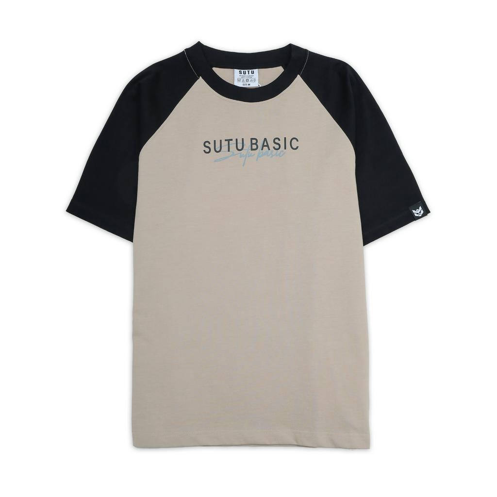 Áo thun unisex nam nữ Local Brand RAGLAN SUTU Basic, hình in cao cấp, form rộng oversize chất liệu 100% Cotton | A4E