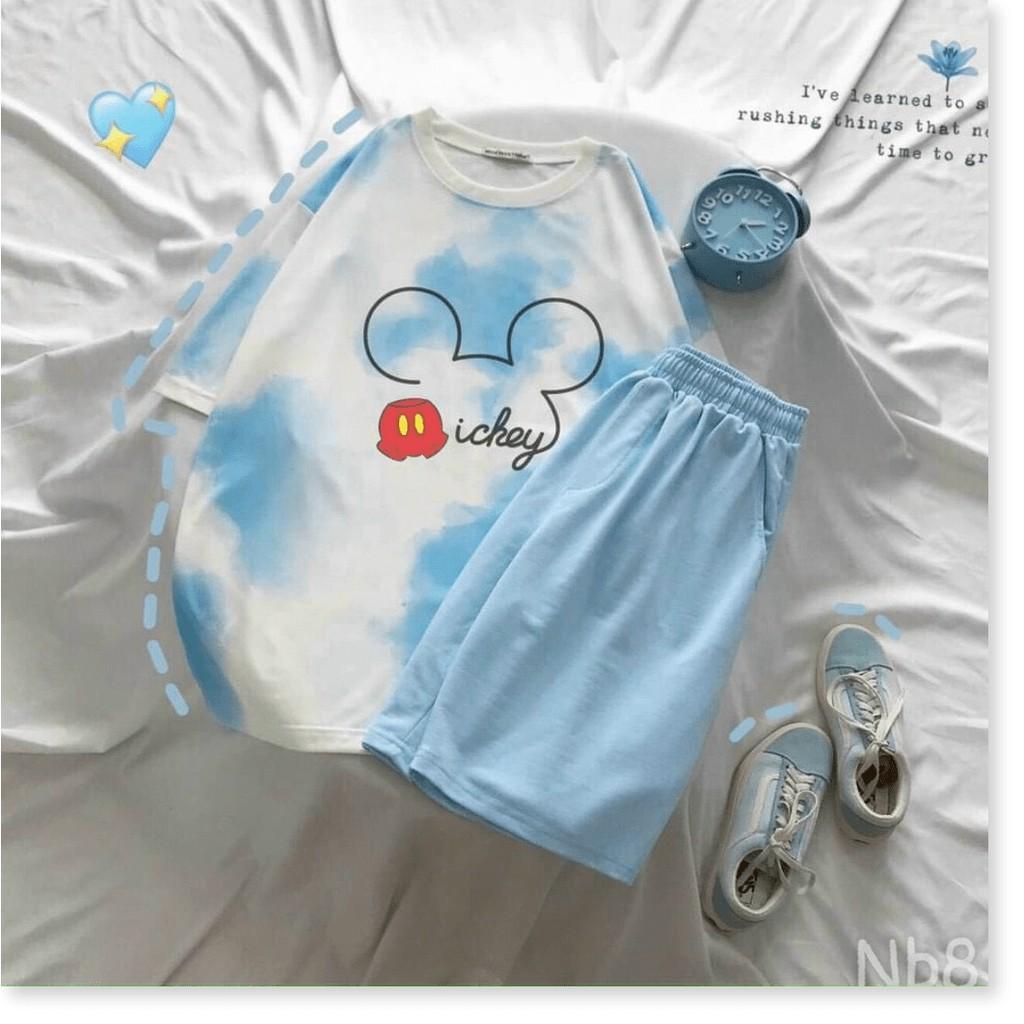 SET BỘ NỮ THUN COTTON,CHẤT LIỆU THOÁNG MÀU,HỌA TIẾT XINH XẮN