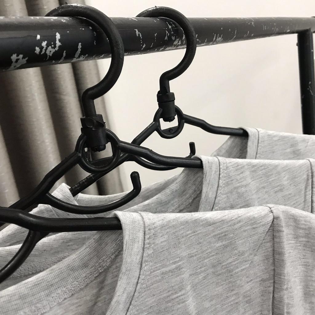 Áo Thun Trơn Màu Xám️Hình Thật 100%️Vải Cotton Mịn Đẹp Không Xù Lông