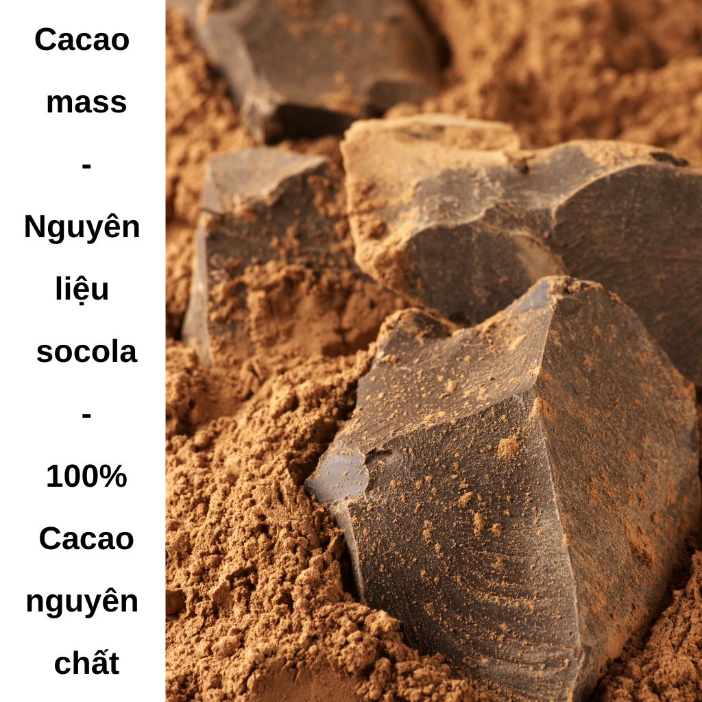 Cacao mass -  Cacao nguyên chất 500g O'PETIT