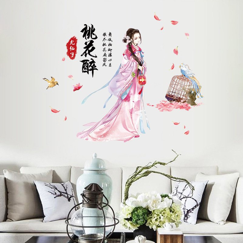 Decal dán tường thần tiên tỉ tỉ xinh đẹp