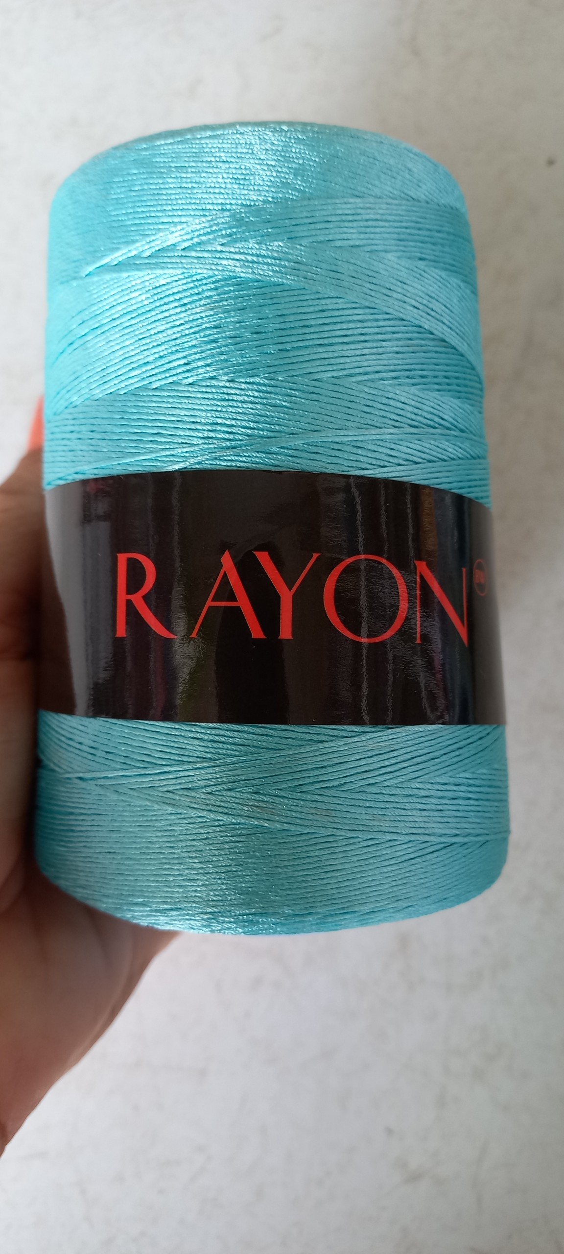 Sợi rayon dùng trong đan móc màu số 12