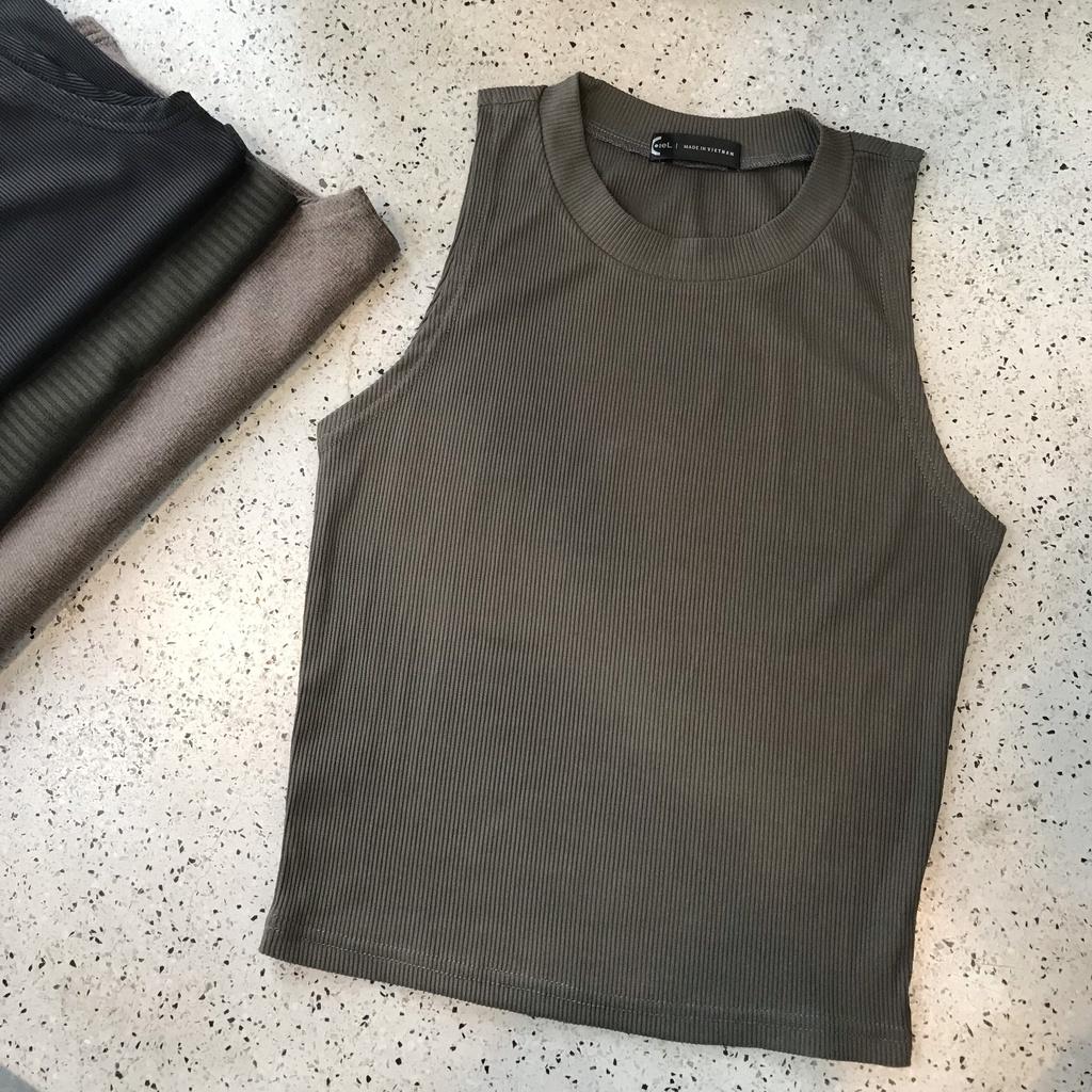 CieL tank top- ĐEN áo ba lỗ nữ