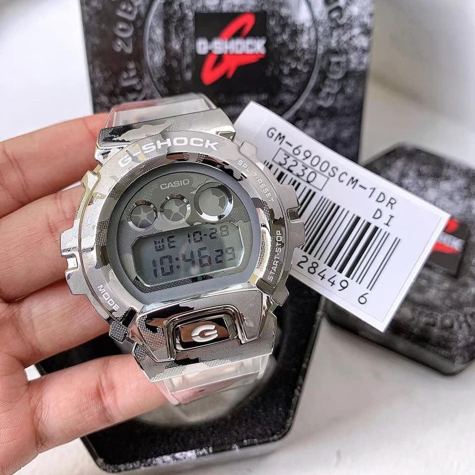 Đồng Hồ Nam Dây Nhựa Casio G-Shock GM-6900SCM-1DR Chính Hãng - GM-6900SCM-1