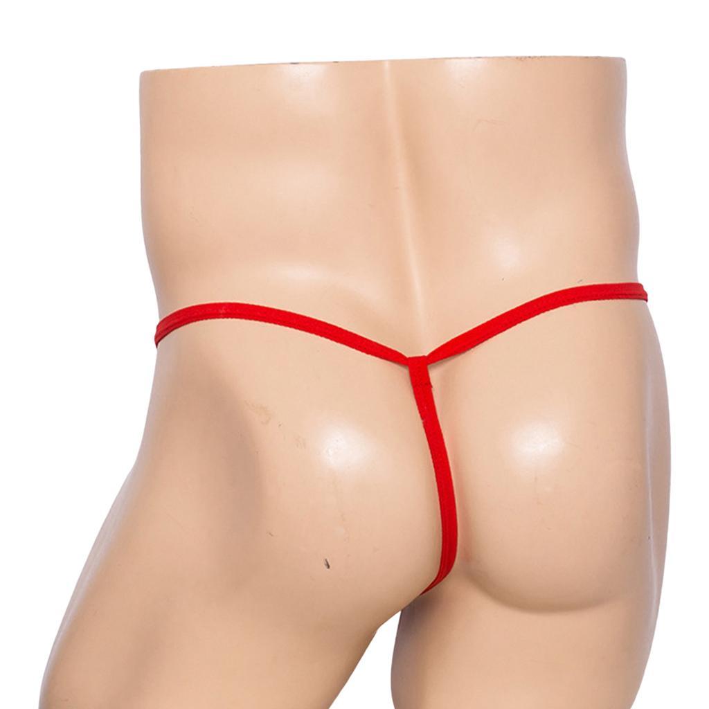 Comfortable Men Thongs Underwear Low Waist Panties