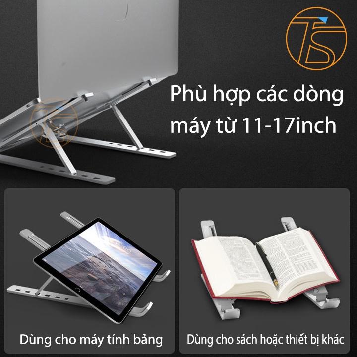 Giá Đỡ cho Laptop Bằng Hợp Kim Nhôm Gấp Xếp Gọn Mang Đi - Đế Đỡ Máy Tính