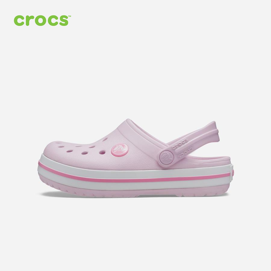 Giày lười trẻ em Crocs FW Crocband Clog Kid Ballerina Pink - 207006-6GD