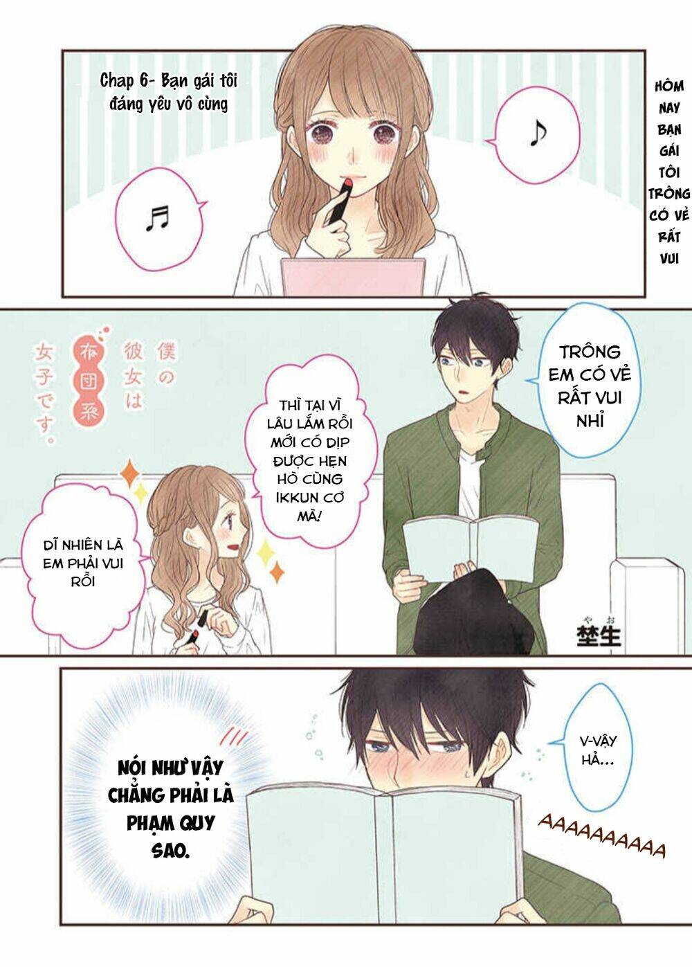 bạn gái tôi ấm áp tựa như một chiếc mền chapter 6 3