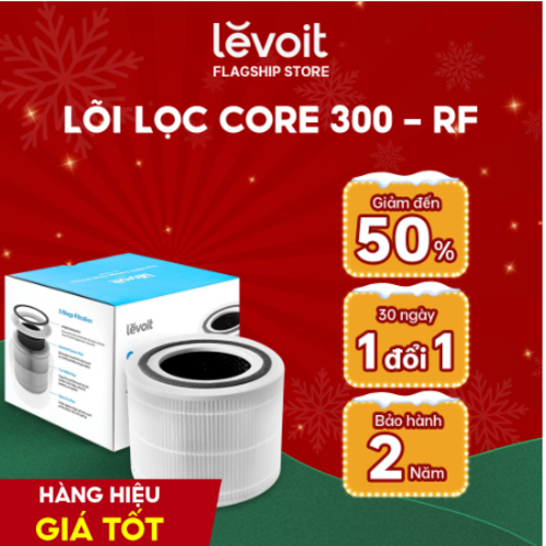 Lõi Lọc Diệt Khuẩn Tiêu Chuẩn Cho Máy Lọc Không Khí Levoit Core 300 RF | Bộ Lọc HEPA 3 Lớp | Hàng Chính Hãng