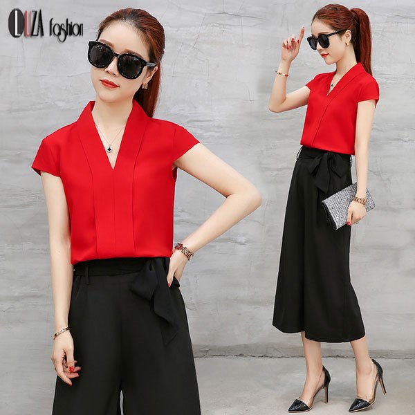 Quần âu lỡ Màu Đen Size M