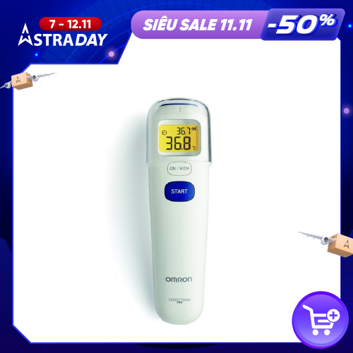 Nhiệt kế điện tử đo trán Omron MC 720 – Số 1 Nhật Bản