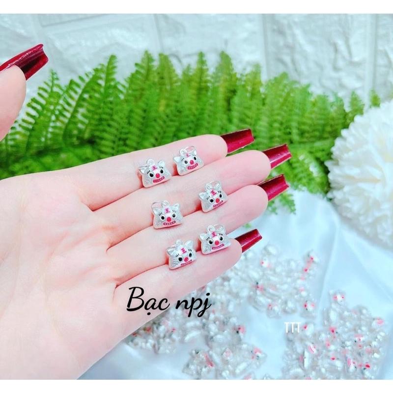 Con giáp hổ mix vòng bạc ta ,sll giá rẻ-Bạc npj