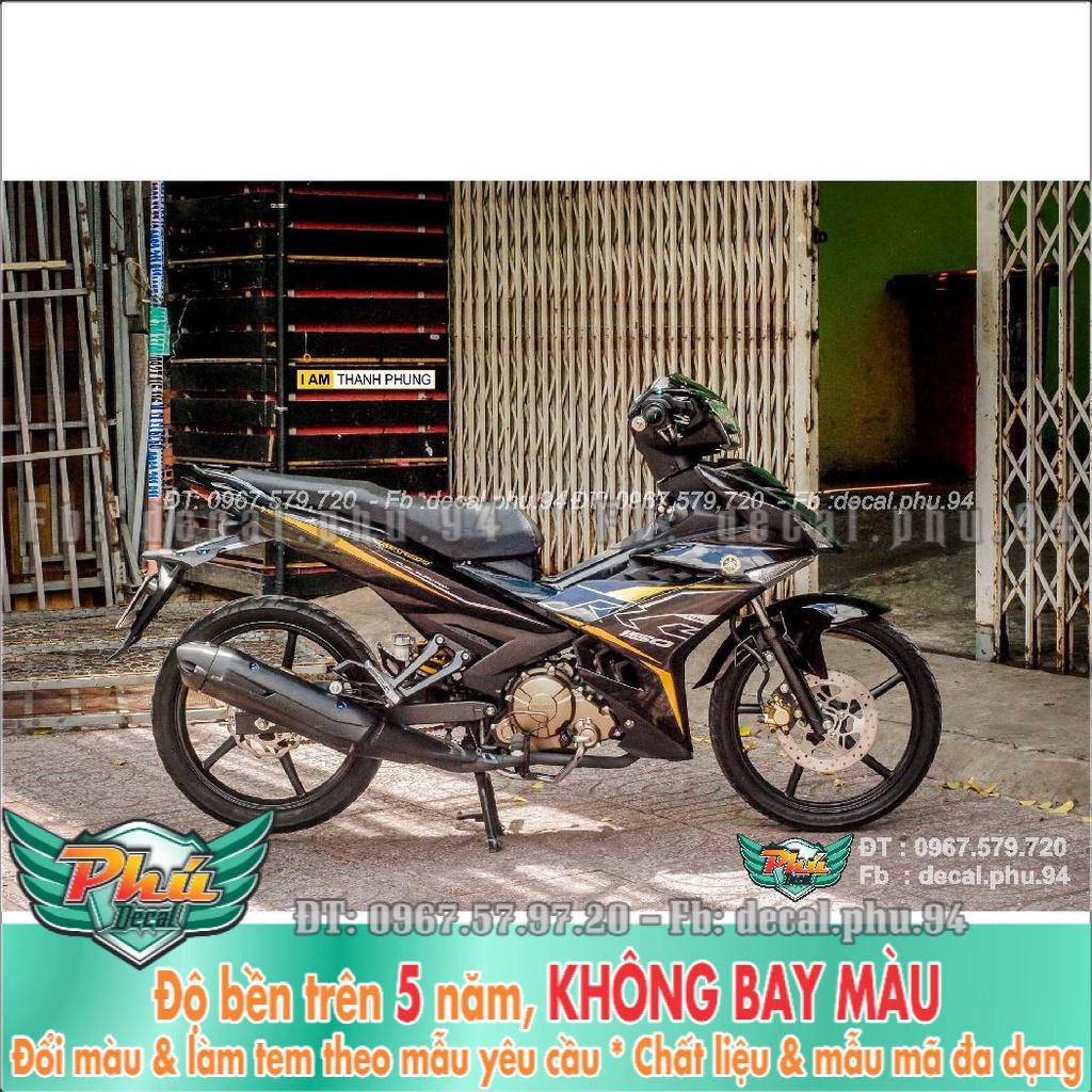 Tem Rời Exciter 150 Rc Cam đen   -1