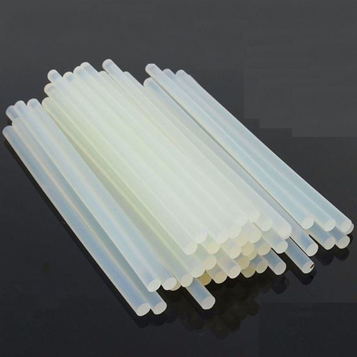 Combo 10 cây Keo Nến Silicon Lớn đường kính 10mm dài 24.5cm- Dùng Cho thiết bị Bắn Keo Lớn