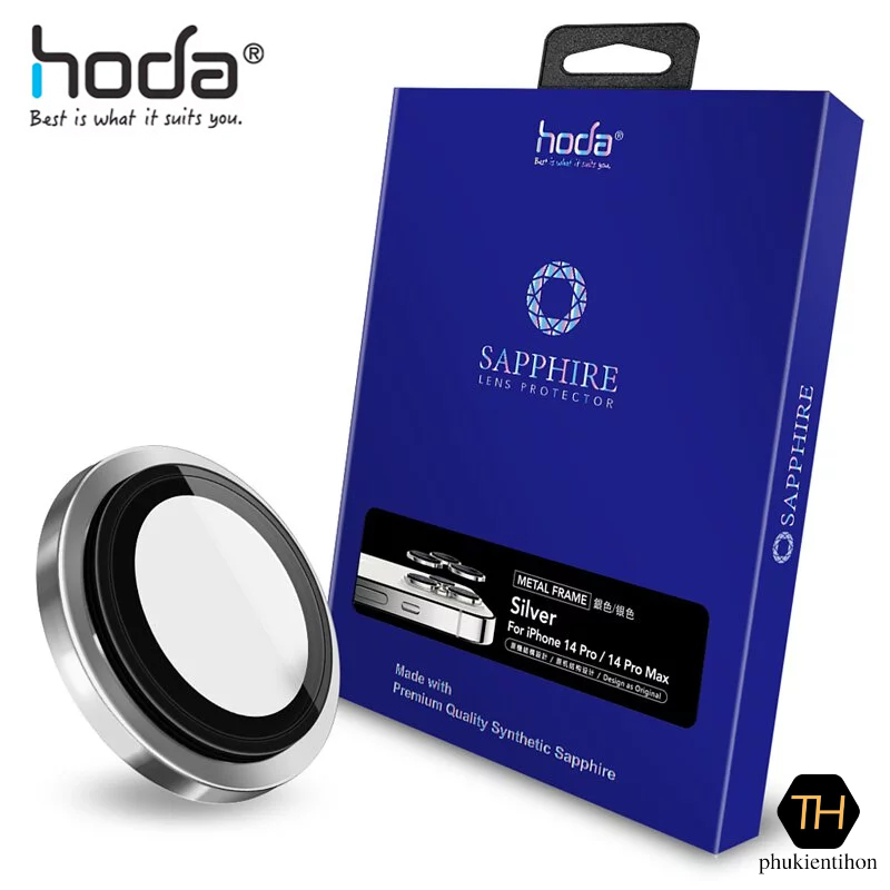 Dán cường lực camera HODA dành cho iPhone 14 Pro Max + 14 Pro/ 14 Plus + 14 - Hàng nhập khẩu